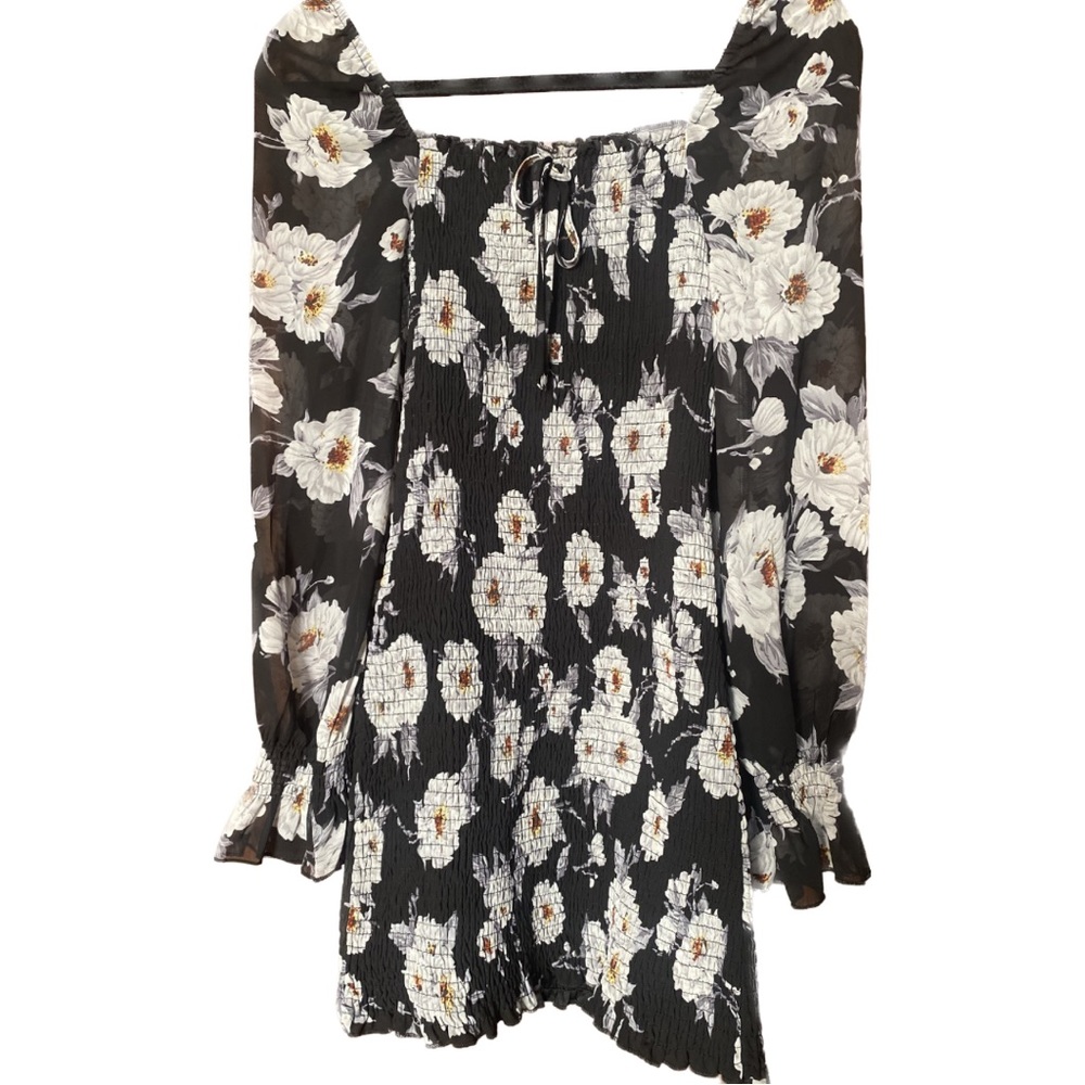 Bodycon Flower Dress